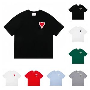 Summer amis Camisetas para hombres Camiseta de diseñador Camisetas casuales para hombre y mujer con letras estampadas Mangas cortas Camiseta casual de lujo para hombres Hip Hop camiseta de diseñador para hombres Tallas grandes S-4XL