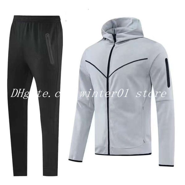 Été et automne Sportswear Tech Fleece Set Designer Techfleece Tracksuit Mens Womans Sports Jogger Pantal