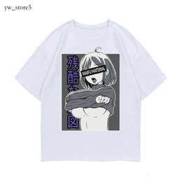 Zomer anime shirt tees voor mannen dames shirts t shirts designer t-shirts katjes toppen man s casual shirt luxurys kleding street slanke fit shorts mouw jojo 1834