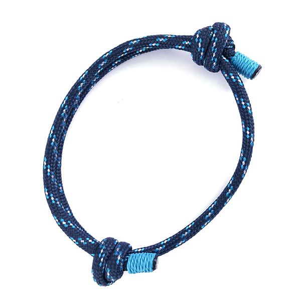 Summer Anklet Sports Bracelet de survie en corde de haute qualité tressé coloré amant Lucky Wrap Bracelets pour hommes femmes