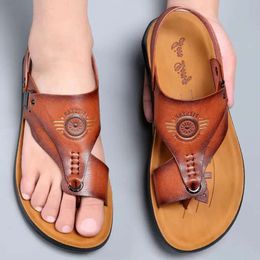 Zomer anti-skid flip casual outdoor dual-purpose ultralijn multiplex slippers heren en sandalen 230720 680 d sals 99e9