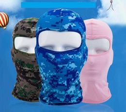 verano Anti UV camo protección táctica cs camo máscaras capucha transpirable deporte al aire libre máscara de esquí a prueba de viento a prueba de polvo cabeza cráneo sombrero gorra Alkingline