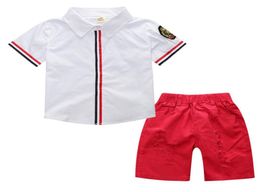 Sommer Baby Boy Outfit Kleidung Anzug Kleinkind Kind Baby Junge 2 Stück Sets Kurzarm Shirt Tops Und Shorts Kleidung 16 jahre3264291