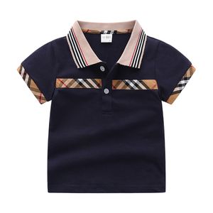 Été bébé garçons vêtements Polos chemise à manches courtes t-shirts hauts mode enfant en bas âge enfants Sport chemises petits enfants tenues 1-6 ans