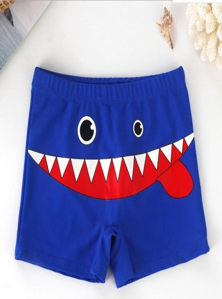 Verano bebé niños diseñador pantalones cortos moda niños dibujos animados impreso nadar traje de baño lindo niños a cuadros playa natación troncos S12516181552