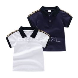 Zomer babyjongens polos t-shirt korte mouwen voor kinderjongen kleding kinderen casual katoenen tops T-shirt shirt kinderen kleren Rome