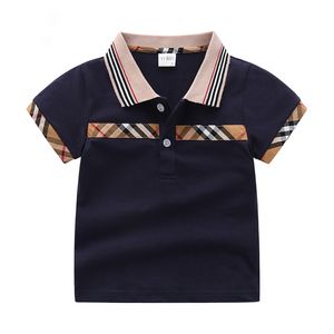 Zomer babyjongens t-shirt Polo shirts met korte mouwen voor jongenskinderen T-shirt baby topjongenkleding 1-6 jaar