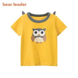 Été bébé filles dessin animé Animal imprimé T-Shirts mode enfants fille T-shirts occasionnels enfants mignon vêtements pour 2-7Y 210429