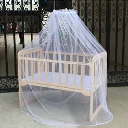 Été bébé moustiquaire maille dôme chambre rideau filets nés nourrissons Portable auvent enfants lit fournitures 220531