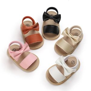 Sandales de bébé en tissu non glip