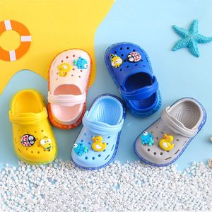 Zomer babyschoenen sandalen voor meisjes jongen muilezelsmeisje cartoon sandaal infantil kindertuin 240329