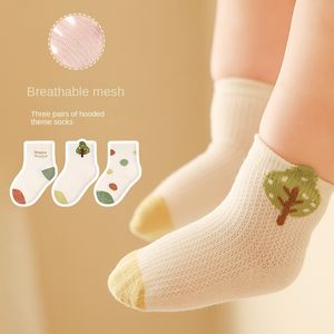 Chaussettes d'été pour bébé Chaussettes pour bébé en maille fine Chaussettes A-Class