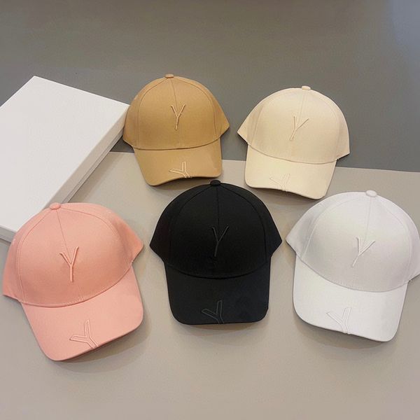 Summer Ball Caps Designer Women's Cap Lettre élégante Design Chapeaux pour hommes 5 couleurs réglables