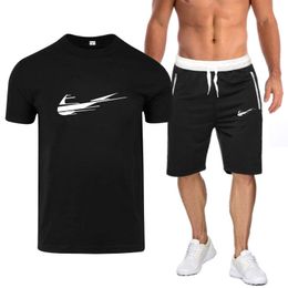 Zomer Basketbal Luxe Kleding Heren Trainingspakken Casual Sport Puff Tees Designer Shorts Mouwen Shorts Sets Heren Mode 2 Stuk Dunk Lows Sportkleding