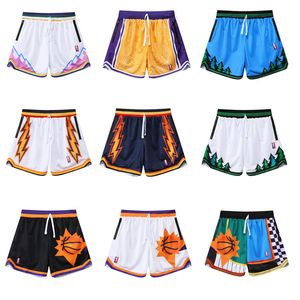 Zomer basketbalbroek korte designer heren en dames Amerikaanse vierpunts dubbellaagse mesh sport Fiess ademende shorts voor heren 2xl