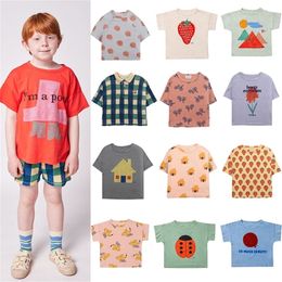 Summer BC Kids T-shirts Cartoon Bobo Children s T-shirts Niños y niñas Top Clothes Set Baby Boy clothes 220620