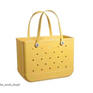 Zomer strand Bogg tas grote dames ontwerper Pvc Eva Tote Shopping Bog Bags Basket Bags Cusom Lady Storage Wasbare siliconen Bog Bags Eco 142