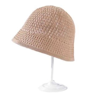 Summer Beach Fashion Suncred Suncred Femme's Designer Chapeau Single Lay Bucket Fisherman Basin extérieur chapeau en tricot