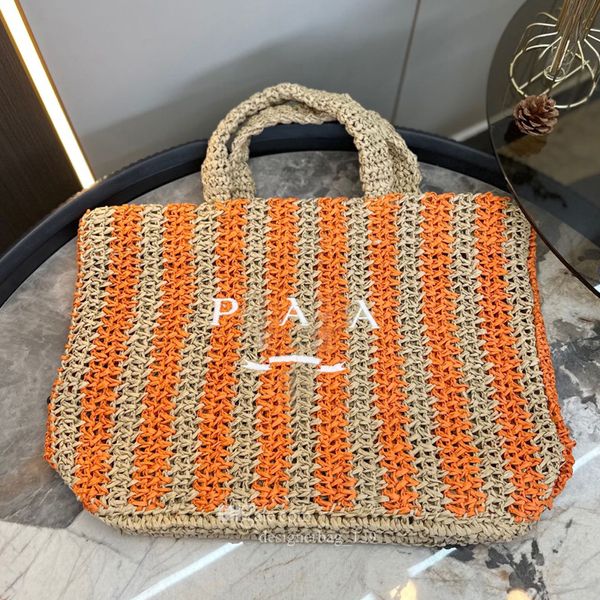 Sac de plage tissé d'été sac fourre-tout design femmes Hobo mode sacs à bandoulière grande capacité maille creux tissé sacs à main en paille