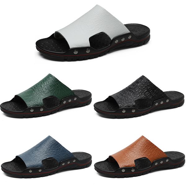 Été grand taille hommes femmes chaussures sandales classiques hommes blanc noir bleu vert brun marron