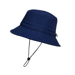 Summer Bob Adventuriers Safari pliable seau chapeau unisexe Wild Sun Protection Panama femme homme extérieur Hat240410