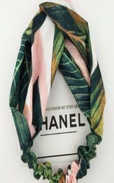 Zomer Bohemian Stijl Haarbanden Print Hoofdbanden Vrouwen 2019 Kruis Knoop Bandana Vrouwen Haar Accessoires6614630