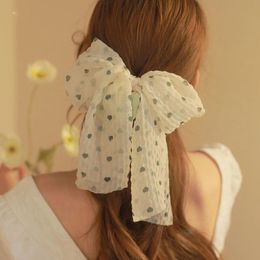 Zomer boog haar touwen meisjes zoete paardenstaart lint rubberen bands scrunchies dames mode elastische haaraccessoires