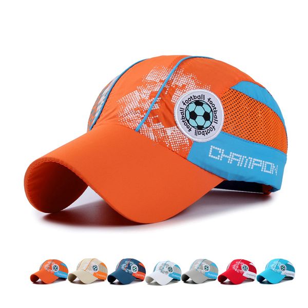 Verano niños niñas pelota red al aire libre impermeable sombrero cúpula gorra deporte béisbol gorra Snapback para niños sombrero de sol GH-19