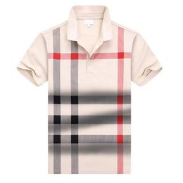 Camiseta polo de solapa informal de tendencia de verano de velero pequeño italiano, camiseta de color de manga corta para hombre