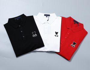 Multi-kleuren bedekt met borduurwerk Polo shirt Business Rapel T-shirt Nieuwe zomer 2023