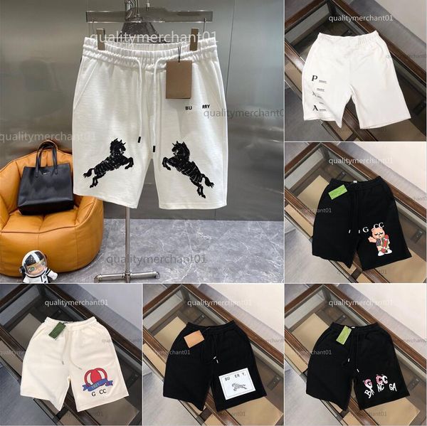 Été respirant marque hommes shorts shorts de designer Italie Milan luxe cinquième pantalon femmes vêtements sport pantalons de course plage pantalon plus court grossiste taille asiatique 5xl