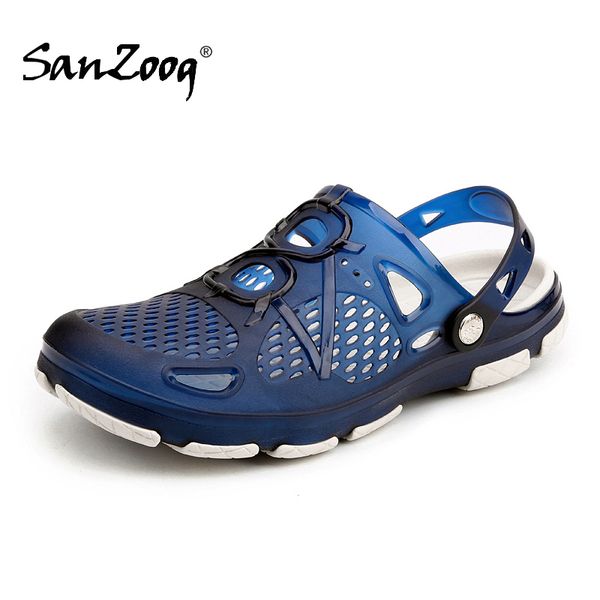 Sandalias de playa de goma transpirables de verano para Hombre, Sandalias informales, zuecos para Hombre, Sandalias de Playa para Hombre, zapatos de jardín, piscina al aire libre