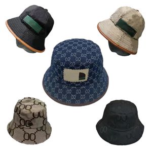 Zomer emmer hoed voor man heren designer hoed voor vrouw cap cappellino brief zonlicht gorras straatpaar Desinger Caps veelzijdige retro klassieke accessoires FA120 H4