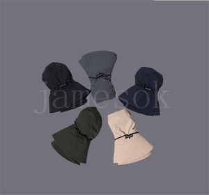 Zomer Emmer Hoed sneldrogend verstelbaar Mannen Outdoor Vissen Wandelen Strand Hoeden Mesh Ademend Anti UV Zon Wind touw Cap DE430