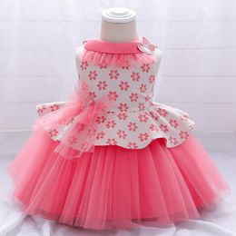 Robe papillon d'été pour bébé fille robe de baptême premier 1er fête d'anniversaire vêtements enfant en bas âge vêtements infantile robe robes de fille