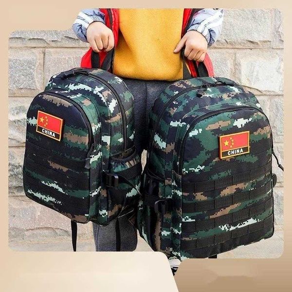 Expansión del campamento de verano Jardín de infantes Escuela primaria Mochilas para estudiantes Defensa aérea civil Preparación para el combate Camuflaje de emergencia Mochilas para niños 231115