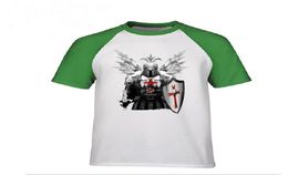 Summer Casual Fitness Men Teeshirts T-shirt Knights Templar Warrior Print Manly Men039s Top Tees No Fade Vintage Design Tshirt5911514