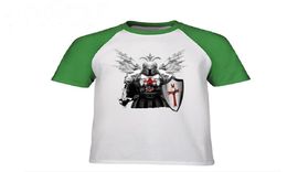 Summer Casual Fitness Men Teeshirts T Shirt Knights Templario Warrior Print Manly Men039s Top Tees No Fade Vintage Diseño Camiseta7752399