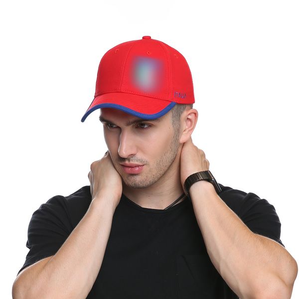 Été décontracté Joker Casquette de baseball hommes et femmes casquette en coton visière de couleur unie marque de mode motif de couture pare-soleil respirant équipe Casquette taille réglable