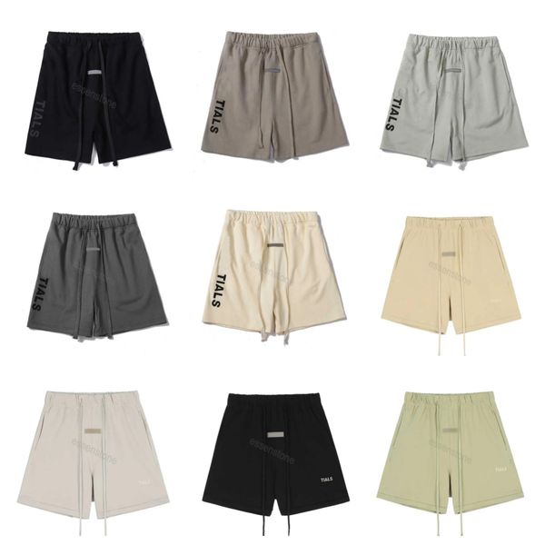 Summer Casual Men's Designer craintes de dieu pantalon court avec shorts en série de cordons de cordon, jogging et fonctionnement des shorts en coton essentiels, Unisexe S-2xl Wholesale