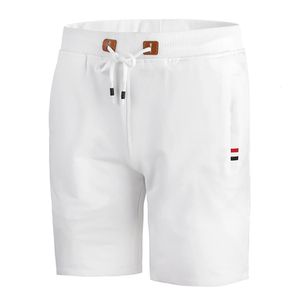 Zomer Casual shorts Solid Color Quarter Pants Streetwear Drawtring Y2K Shorts Short Trousers Sports Beach Pant voor mannen vrouwen 240412