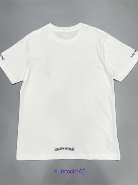 Camiseta informal de verano para la venta Corazones Escote sánscrito Cross Cross Sorth manga y camiseta suelta casual de mujer Tener logotipo real Yukp