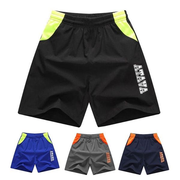 Été enfants shorts football enfants shorts de sport à séchage rapide garçons shorts occasionnels courir pantalons adolescents vêtements respirants 210308