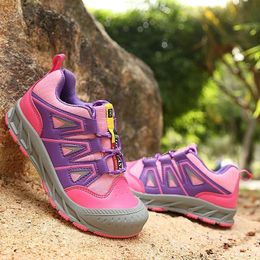 Chaussures de sport pour enfants Sneakers de mode adolescents Chaussures de randonnée en plein air chaussures de trekking pour garçons Tenis Infantil Menino 240507