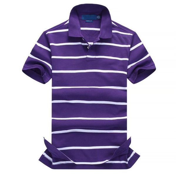 Été classique broderie polos hommes polos hommes à manches courtes t-shirts chemises décontractées solides t-shirts polos marine