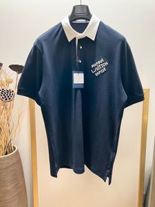 Zomercollectie Poloshirts van hoogwaardig materiaal voor heren US SIZE Poloshirt - Nieuwe designer tops poloshirts met korte mouwen
