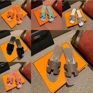 Zapatillas informales cómodas de verano, diseñador de lujo, playa, boda, tacón plano, cuero genuino, azul, amarillo, lila, zapatillas para mujer