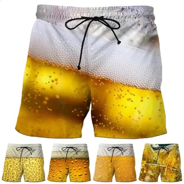 Pantalones de pantalones de cerveza frescos de verano