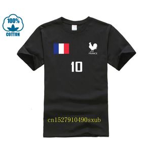 Zomer cool T -shirt Frankrijk Jersey shirt Franse voetballen Soccers Men Dames Kids Funny T -shirt 240425