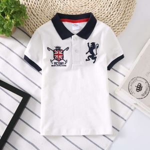 Coton d'été pour enfants garçons tops bébé garçon sport polo